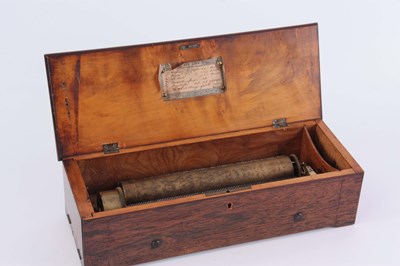 Lot 331 - A MID 19th CENTURY SWISS KEY WOUND SIX AIRS...