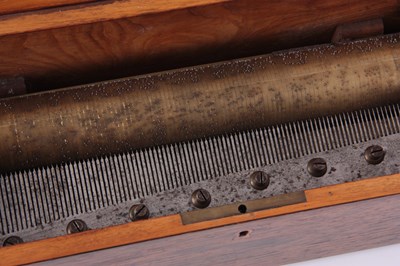 Lot 331 - A MID 19th CENTURY SWISS KEY WOUND SIX AIRS...