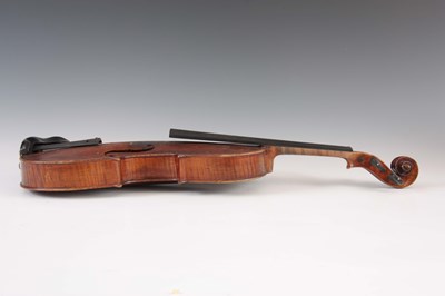 Lot 333 - AN ANTIQUE GERMAN VIOLIN WITH WOLFF BROTHERS...