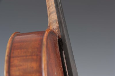 Lot 333 - AN ANTIQUE GERMAN VIOLIN WITH WOLFF BROTHERS...