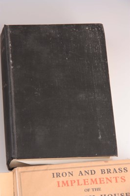Lot 554 - 7 Books - Chats on old pewter by H.J.L.J....