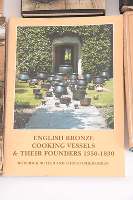 Lot 554 - 7 Books - Chats on old pewter by H.J.L.J....