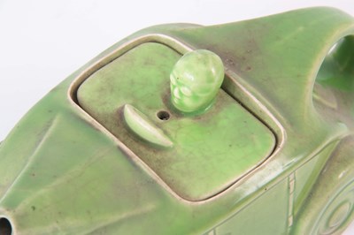 Lot 56 - A CIRCA 1930s SADLER RACING CAR TEAPOT, having...