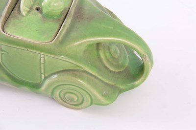 Lot 56 - A CIRCA 1930s SADLER RACING CAR TEAPOT, having...