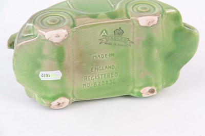 Lot 56 - A CIRCA 1930s SADLER RACING CAR TEAPOT, having...