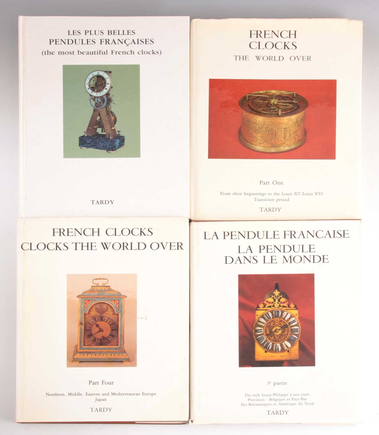 Lot 570 - TARDY. FRENCH CLOCKS THE WORLD OVER four