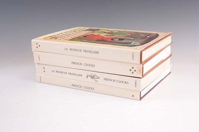 Lot 570 - TARDY. FRENCH CLOCKS THE WORLD OVER four volumes