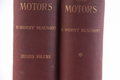 Lot 592 - A SET OF 2 VOLUMES of MOTOR VEHICLES AND...