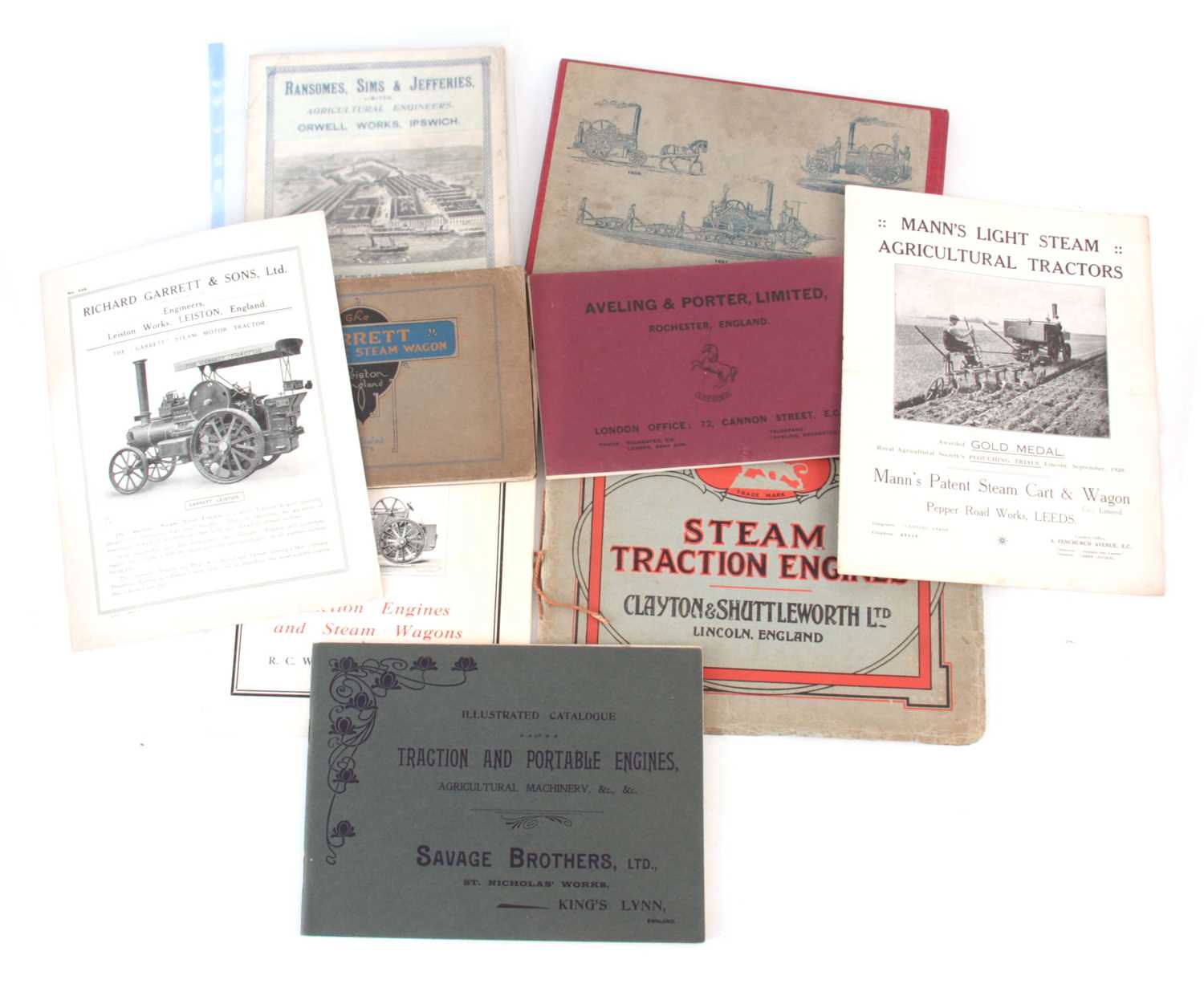Lot 606 - A SELECTION OF STEAM RELATED LEAFLETS,...