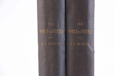 Lot 618 - A SET OF 2 VOLUMES OF THE WORLD ON WHEELS by H....