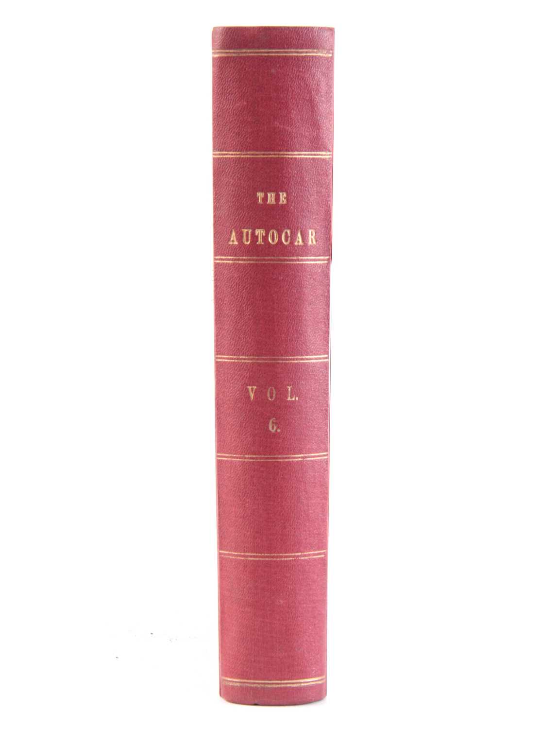 Lot 642 - THE AUTOCAR 1901 VOLUME 6 by Henry Sturmey. (39)