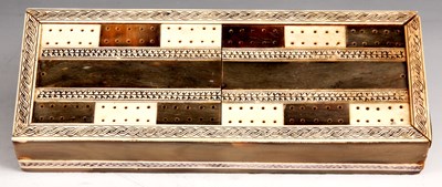 Lot 619 - A 19th Century Anglo Indian Ivory GAMES BOX...