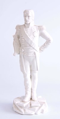 Lot 88 - 20TH CENTURY WHITE PORCELAIN FIGURE OF LORD...