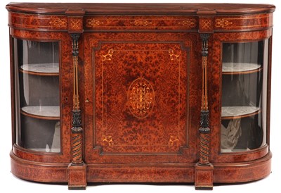 Lot 958 - A FINE LATE VICTORIAN PEARWOOD AND FLORAL...