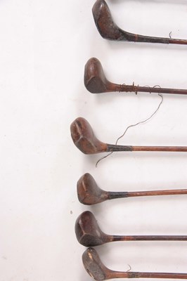 Lot 319 - A SELECTION OF 15 ANTIQUE GOLF CLUBS...