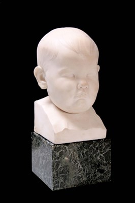 Lot 266 - ERNEST ROLAND BEVAN ARBS 1891 - 1979 A MARBLE...