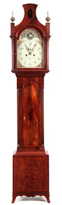 Lot 513 - WILLIAM BLANCHARD, HULL. A FIGURED MAHOGANY...