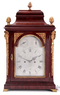 Lot 558 - JOHN THOMPSON, LONDON. A GEORGE III MAHOGANY...