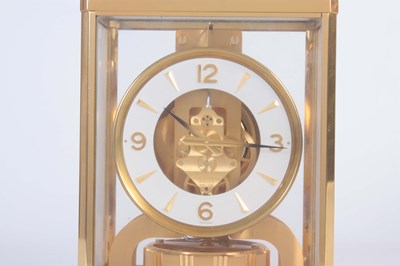 Lot 570 - A JAEGER-LECOULTRE ATMOS CLOCK with a gilt...